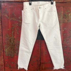 Moussy Vintage NWT white Kelley Tapered